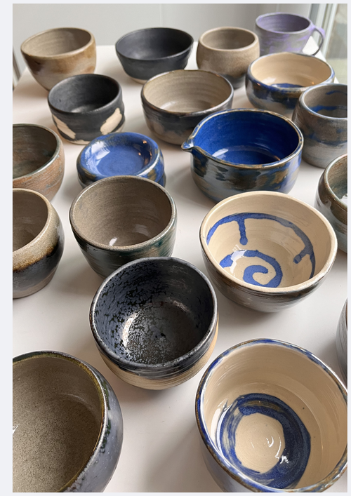 Handmade ceramic cup