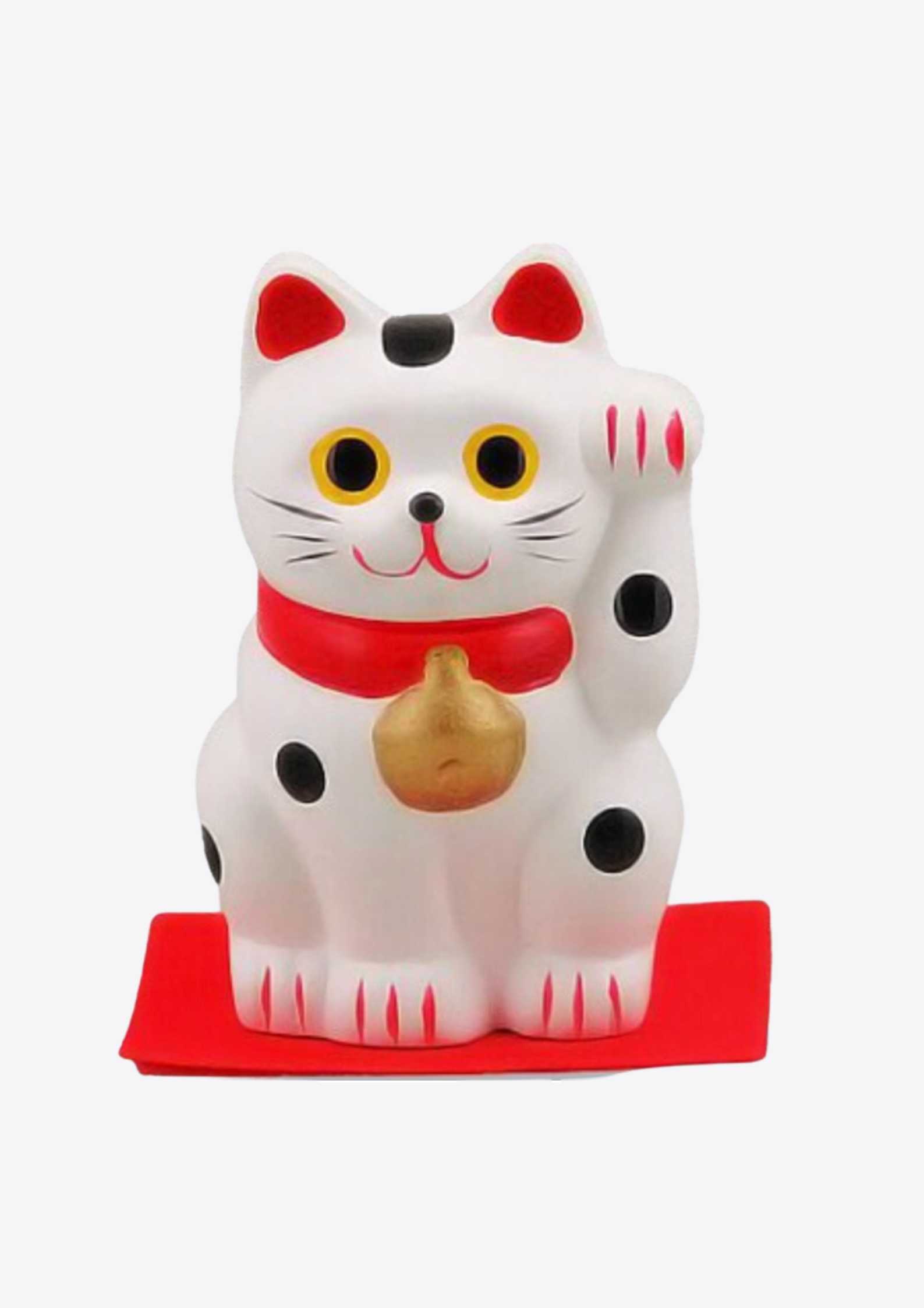 Maneki Neko 招き猫 Lucky Cat Charm 7cm